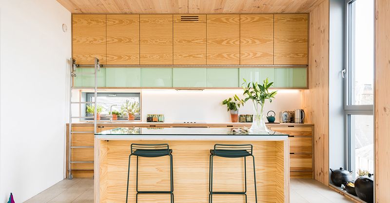 Giá thi công tủ bếp Plywood hiện nay 4 Góc bếp đẹp
