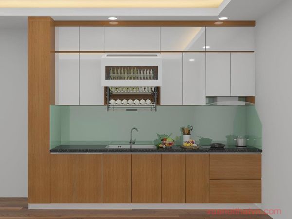 Giá đóng tủ bếp MDF theo mét dài 2 Tủ chữ I