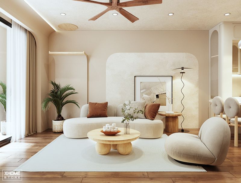 Nội Thất Chung Cư Phong Cách Minimalism 4 Căn hộ 90m2 phong cách tối giản sang trọng