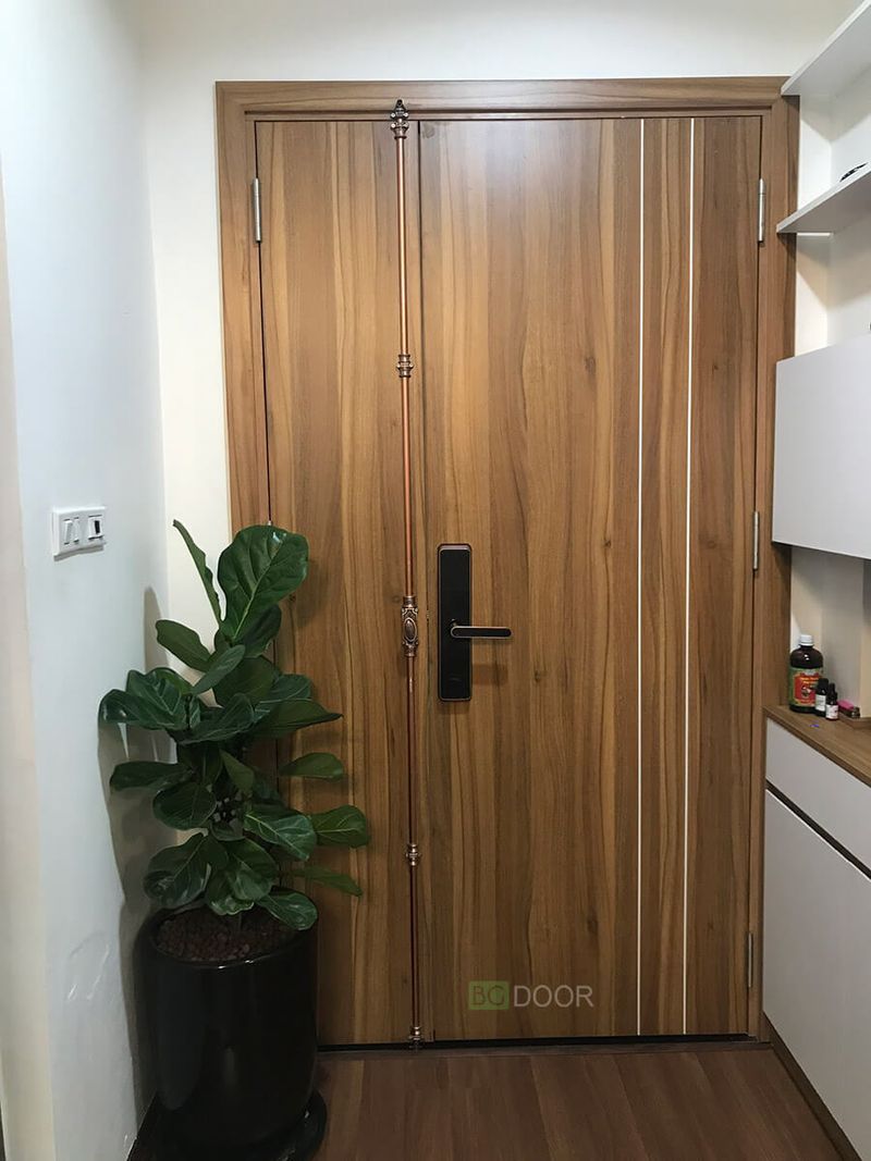Nội Thất Chung Cư Melamine Hay Laminate 2 Cửa MDF Melamine
