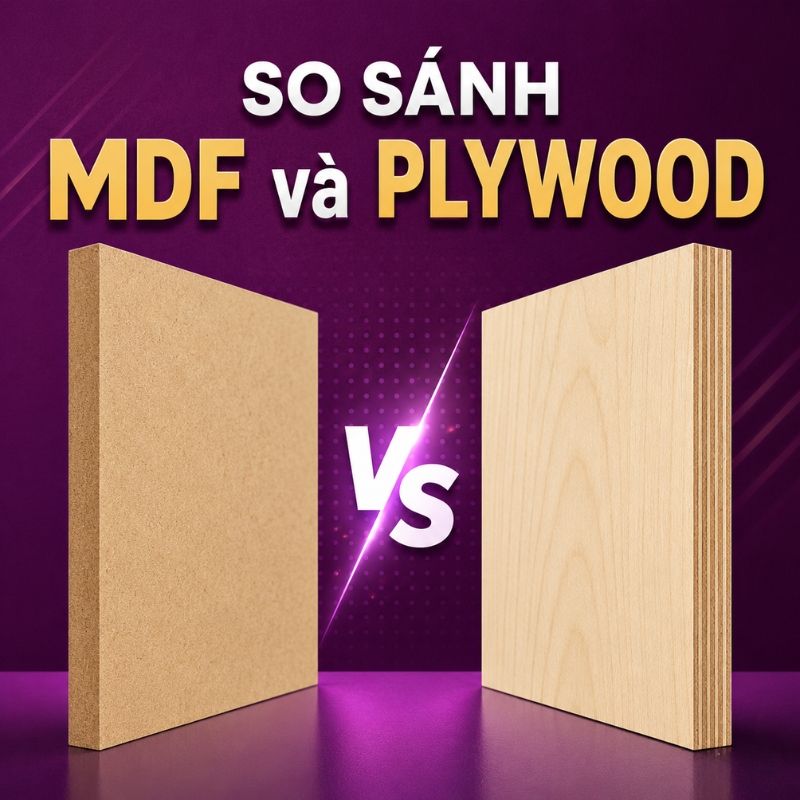 So Sánh MDF Và Plywood Trong Nội Thất Chung Cư 1 Hình ảnh so sánh MDF và Plywood trong nội thất