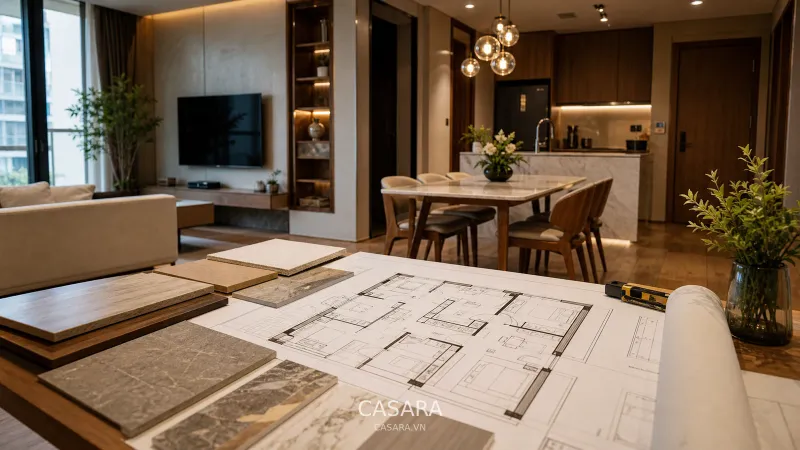 <a href= Báo giá nội thất chung cư dự toán