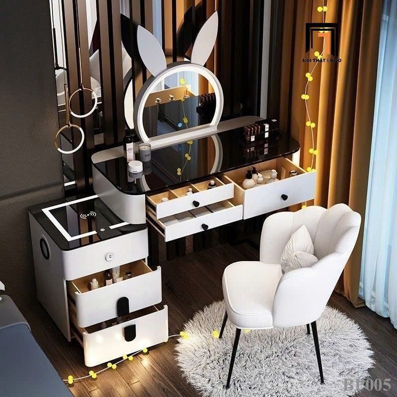 Thi Công Bàn Trang Điểm Chung Cư 2 Bàn trang điểm hiện đại