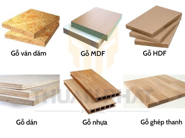 Các Loại Gỗ Công Nghiệp Phổ Biến Hiện Nay 1 Ảnh mô phỏng các loại gỗ công nghiệp hiện nay