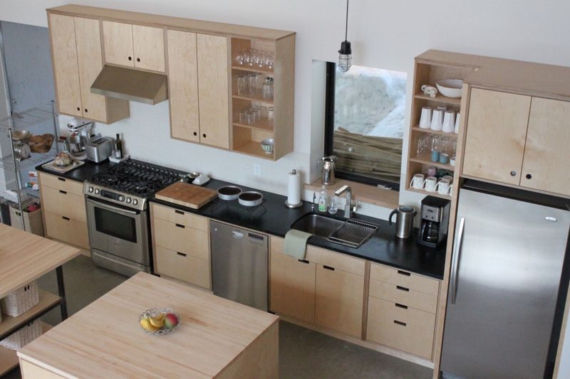 Đóng tủ bếp Plywood theo yêu cầu 4 Ảnh tủ bếp Plywood cao cấp đa dạng phong cách