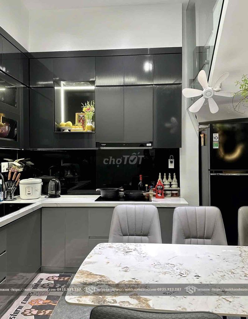 Thiết kế thi công tủ bếp trọn gói từ A-Z 3 Tủ bếp hiện đại