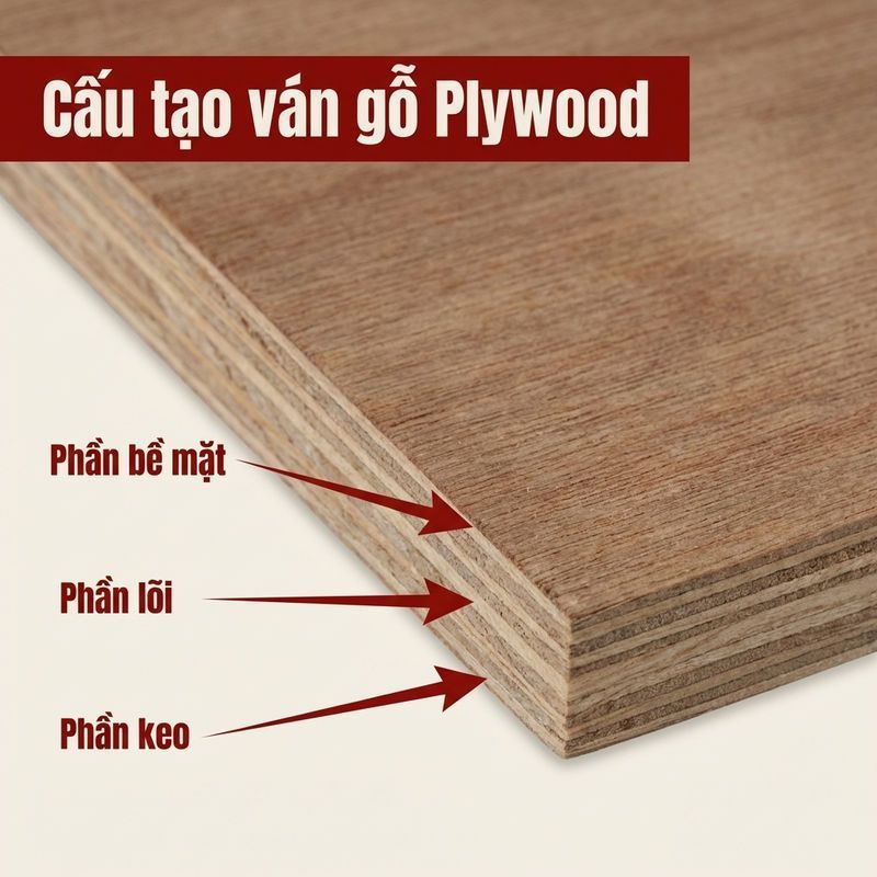 Kinh nghiệm lựa chọn Plywood chất lượng 1 Plywood uốn cong