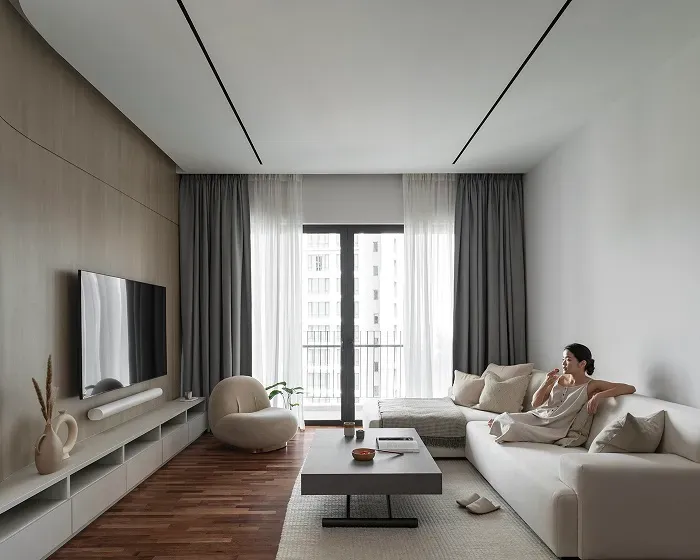 Nội Thất Chung Cư Phong Cách Minimalism 1 Thiết kế nội thất đơn giản của căn hộ phong cách minimalism