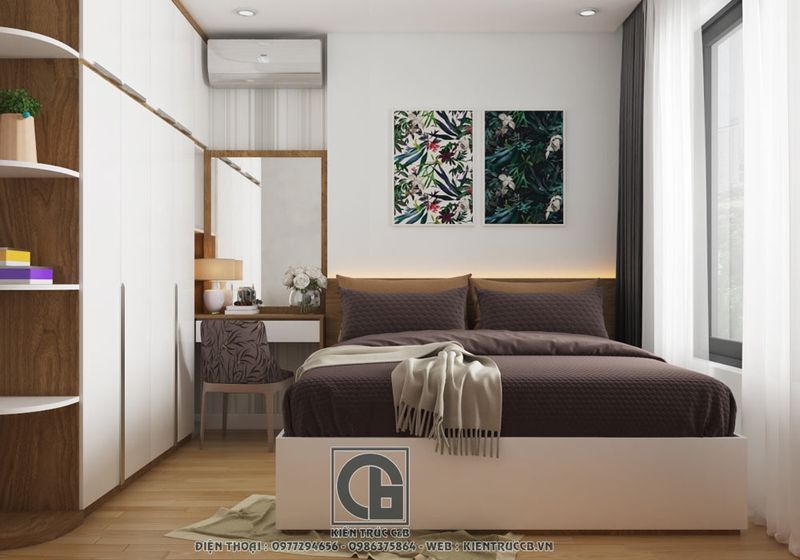 Mẫu Nội Thất Chung Cư MDF Đẹp 1 Mẫu nội thất chung cư đẹp phong cách hiện đại