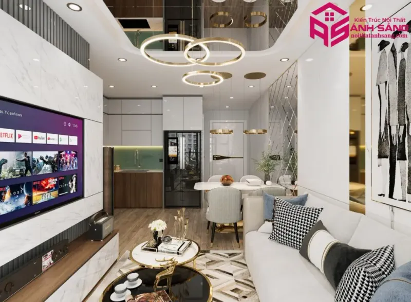 Mẫu Nội Thất Chung Cư MDF Đẹp 5 Mẫu nội thất chung cư 2024 phong cách mới