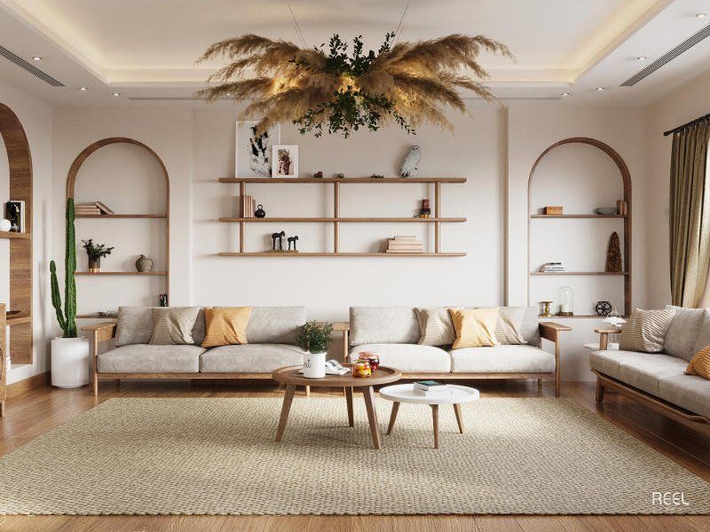Nội Thất Chung Cư Phong Cách Scandinavian 3 Phòng ngủ Scandinavian