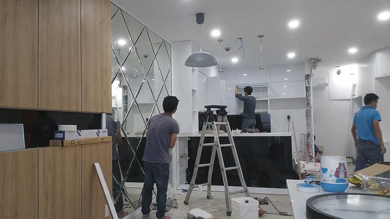 thi công nội thất chung cư Quy trình <a href=
