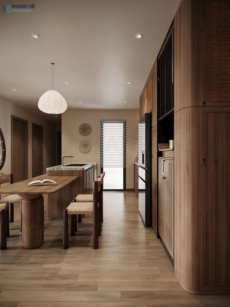 Mẫu Nội Thất Chung Cư Plywood Cao Cấp 3 Thiết kế chung cư Lumier Boulevard