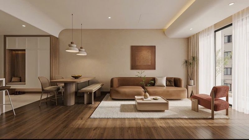 Nội Thất Chung Cư Phong Cách Japandi 3 Thiết kế nội thất căn hộ phong cách Japandi