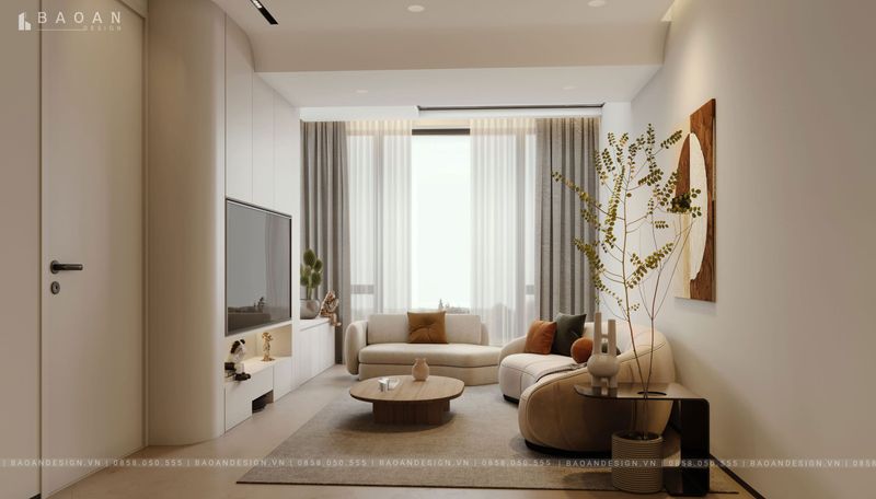 Nội Thất Chung Cư Phong Cách Minimalism 5 Thiết kế nội thất chung cư 2 phòng ngủ