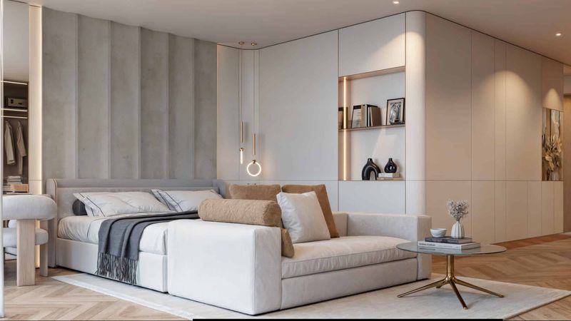Xưởng Nội Thất Chung Cư Có Thiết Kế Miễn Phí Không 3 Không gian phòng khách sang trọng