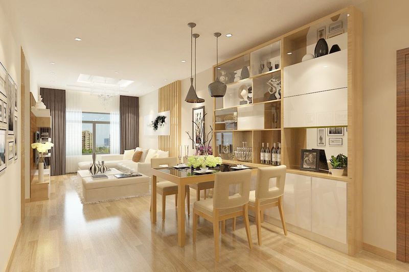 Mẫu Nội Thất Chung Cư Plywood Cao Cấp 5 Bản thiết kế nội thất căn hộ đẹp