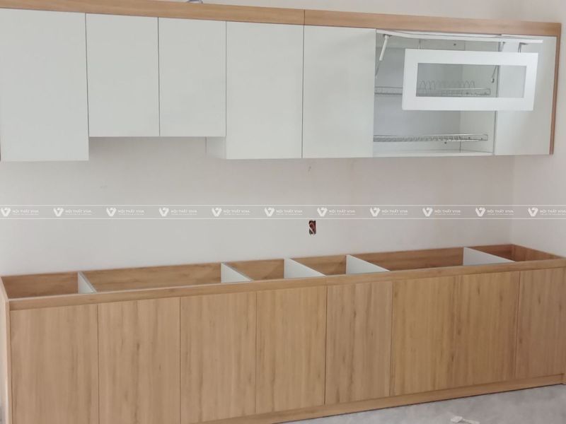 Ưu điểm của tủ bếp Plywood trong môi trường ẩm 3 Tu bep Plywood-la-gi-uu-diem-cau-tao-va-bao-gia-moi-nhat-4