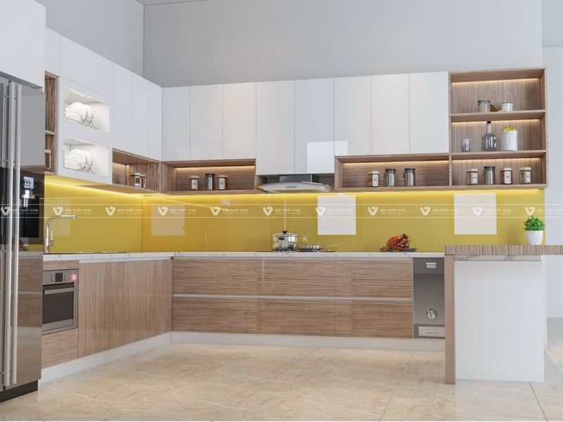 Ưu điểm của tủ bếp Plywood trong môi trường ẩm 4 Tu bep Plywood-la-gi-uu-diem-cau-tao-va-bao-gia-moi-nhat-7