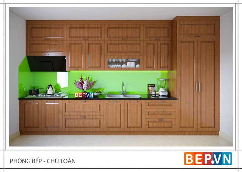 Ưu điểm của tủ bếp gỗ cao su tự nhiên 2 Ưu và nhược điểm của tủ bếp gỗ tự nhiên – Bạn đã biết