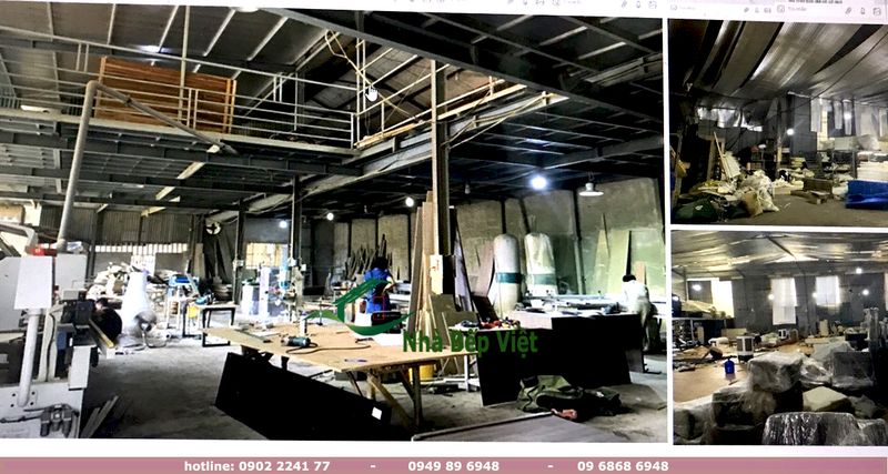 Quy trình đóng tủ bếp chuyên nghiệp tại xưởng 2 Xưởng đóng tủ bếp gỗ