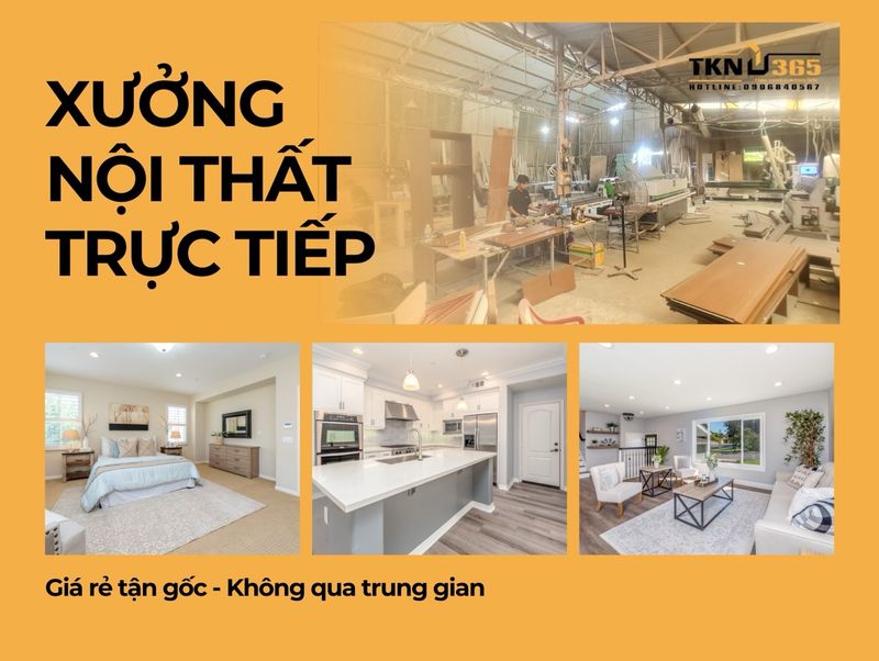 Xưởng Sản Xuất Nội Thất Chung Cư Trực Tiếp 3 Xưởng sản xuất nội thất